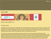 Tablet Screenshot of nafscc.org
